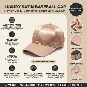 Casquette de baseball en velours 6 panneaux de couleur unie, imperméable et respirante, option de logo personnalisé, style tendance, casquette de sport pour adultes - Product Image 1