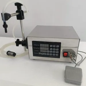 LT-130 полуавтоматическая сок цифровой водяной насос разливочная машина для масло косметика парфюмерия диспенсер жидкого наполнителя
