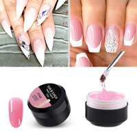 Constructeur de gel dur sans bulles Extensions d'ongles Gel dur Constructeur d'ongles Construction Poly Gel