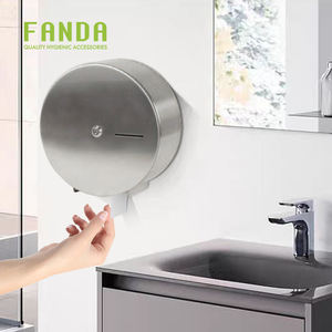 FANDA Moderno y Ecológico Soporte de Pared Industrial con Acabado Cepillado # Dispensador de Rollos Jumbo de Acero Inoxidable 430 - Product Image 2
