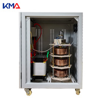Stabilisateur de tension triphasé 80 KVA 380 V 320 V-440 V, régulateur de tension automatique à servomoteur pour machine industrielle CNC