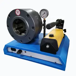 Pequeño manual manguera hidráulica herramienta de prensa de mano máquina prensadora de mangueras hidráulicas