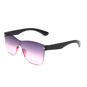 <span class=keywords><strong>Gafas</strong></span> <span class=keywords><strong>de</strong></span> Sol Retro Modernas con Estilo <span class=keywords><strong>de</strong></span> Clavos <span class=keywords><strong>de</strong></span> Arroz, Marco <span class=keywords><strong>de</strong></span> Plástico PC sin Montura, Protección UV400, Unisex, 23 Colores Disponibles - Product Image 1