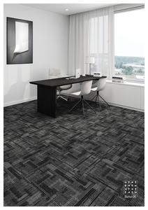 Loseta de Alfombra Encajable <span class=keywords><strong>con</strong></span> Bloques de Color en Degradado, Acolchada, Antibacteriana, Ignífuga y Ecológica para Oficinas y <span class=keywords><strong>Hoteles</strong></span> - Product Image 3