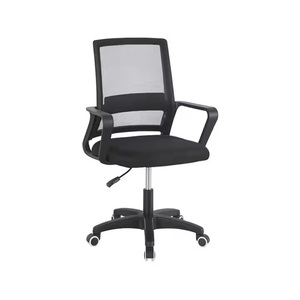 Accoudoirs réglables à dossier en maille robuste Chaise <span class=keywords><strong>de</strong></span> <span class=keywords><strong>bureau</strong></span> pivotante roulante avec siège respirant pour <span class=keywords><strong>de</strong></span> longues heures <span class=keywords><strong>de</strong></span> travail - Product Image 4