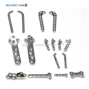 WELL Believe instrumen bedah dokter hewan, implan hewan peliharaan mengunci tulang hewan plat ortopedi dan sekrup - Product Image 1