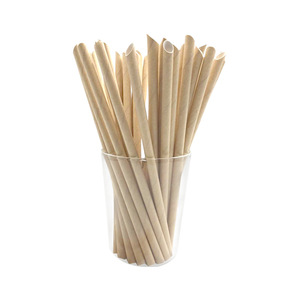 Logo personnalisé blanc canudo de pape popotes biodégradables fête jetable pajillas paille à boire en papier - Product Image 1