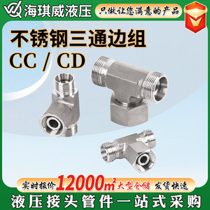 Conector de Unión Cónica de 24 Grados de Acero Inoxidable Haiqiwei para Sistema Hidráulico - Product Image 4