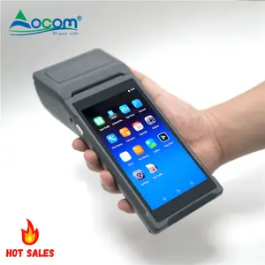 Q1q2 t2t3 sistemas pos, android portátil, pagamento móvel, terminal pos, caixa com impressora
