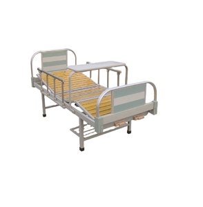 Lits d'hôpital manuels à double position, deux fonctions par manivelle pour le patient - Product Image 1