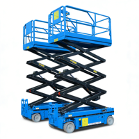 Plateforme élévatrice mobile autopropulsée à ciseaux hydrauliques de 6m, 8m, 10m, 12m, 14m pour travaux en hauteur
