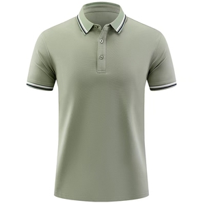 Personalizzato da uomo sportivo stampato per <span class=keywords><strong>Polo</strong></span> con Logo ricamato distintivo ODM tipo di fornitura canottiera con motivo colorato - Product Image 1