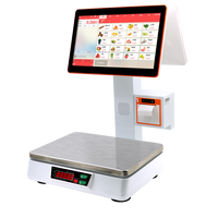 POS-терминал HIDISIM All-in-One с сенсорным экраном 14 дюймов, Windows, Intel Core I7-8550U, Wi-Fi/BT4.1LE для розничной торговли