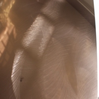Feuille de métal en acier inoxydable de qualité supérieure 304 316, finition laser 3D, pour mur intérieur décoratif