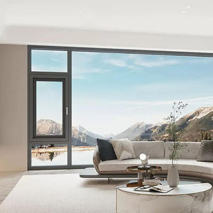 단열 방음 알루미늄 여닫이 창, 외부 개폐형 루버 및 이중 유리창 (주택용) - Product Image 6