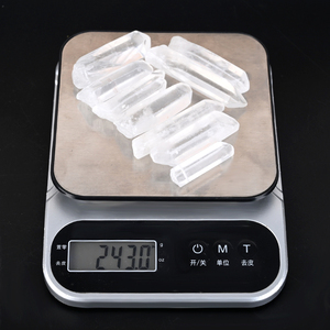 Wholesale Natural <b>Raw</b> Stone Single <b>Crystal</b> Crafts Polished Loose Gemstones Clear Quartz Points for Healing - Product Image 3