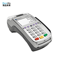Terminal de paiement mobile portable Verifone VX520 avec imprimante, machine de caisse enregistreuse, utilisation hors ligne pour les systèmes de machines VX520, VX675, VX680