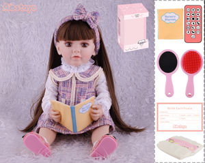 Poupée Reborn FiveStar de 56 cm en Vinyle et Caoutchouc, Jouet de Mode Réaliste pour Enfants, Idéale pour Lire des Histoires - Product Image 5