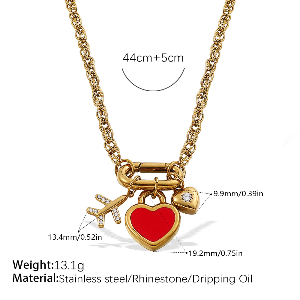 XL703CRG Multi-Accessories Necklace