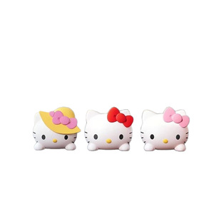 Decoración de coche de Hello Kitty, adorno de resina de dibujos animados para la consola central, para decoración interior. - Product Image 5