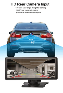 NUEVA cámara de salpicadero táctil de 10,26 pulgadas Cámara dual delantera y trasera ADAS Carplay y Android Auto Live Streaming Dash Cam - Product Image 6