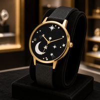 Damen-Quarzuhr mit Gehäuse aus Legierung und Echtlederarmband, Elegante Damen-Armbanduhr, Unterstützt OEM-Anpassung mit Eigenem Logo