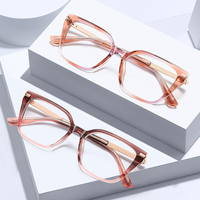MS 97787 kacamata mode bingkai baru kacamata Anti biru wanita penahan cahaya Logo produsen optik & Photochromic disesuaikan