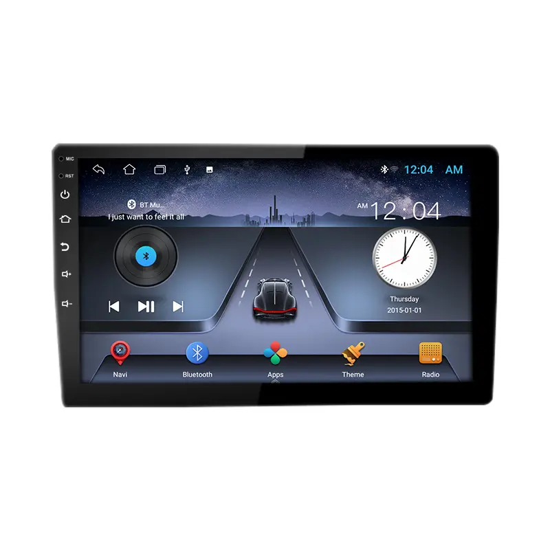 Ts7 Double Din Android 2 + 32G Ips Ingebouwd: Gps/Bt/Usb/Mp5/Carplay Autoradio Stereo Head Unit Navigatie Gps Dvd Hd Videomonitor