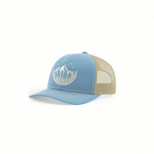 Gorras Trucker Richardson 112 Personalizadas al por Mayor, de Alta Calidad, con Bordado 3D, Visera Curva, Malla y Cierre a Presión, con Parche Personalizado, a la Moda - Product Image 4