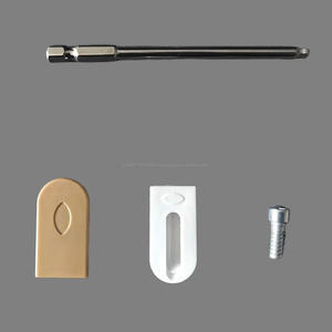 Conectores de Plástico Modernos 3 en 1 con Cierre de Leva y Tornillo para Muebles, Sistema de Elevación para Puertas de Armario, Montaje en Pared, No Desmontable, Marca GQK - Product Image 4