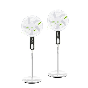 Easy Power <b>Remote</b> <b>Control</b> Solar Rechargeable Fan Stand Fan Battery Fan Rechargeable With LED <b>Light</b> TYFS-02 Mini Portable - Product Image 4