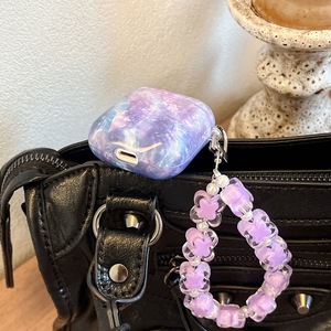 เคสหูฟังมุกหรูหราสำหรับ <span class=keywords><strong>Airpods</strong></span> <span class=keywords><strong>Pro</strong></span> 3 เคสสำหรับ <span class=keywords><strong>AirPods</strong></span> 4 3 2 เคสสำหรับ <span class=keywords><strong>Airpods</strong></span> Pro2 พร้อมพวงกุญแจ กล่องใส่หูฟัง - Product Image 4