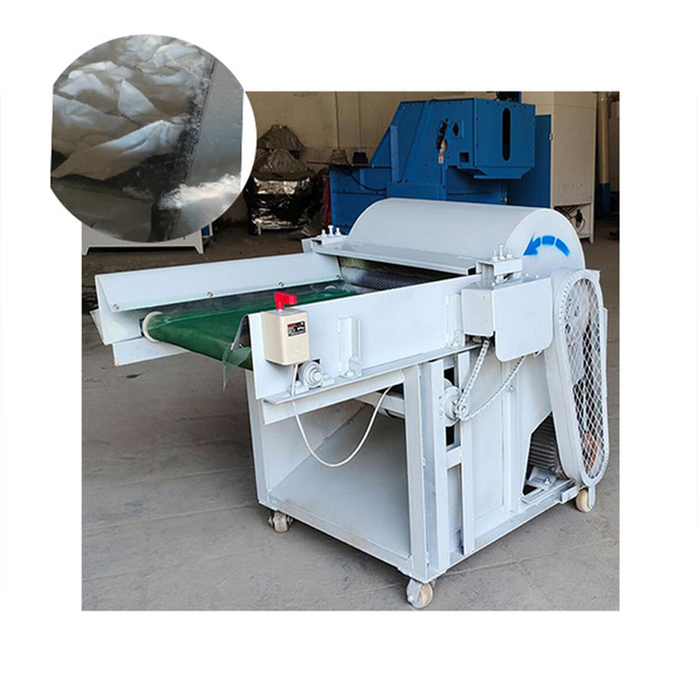 Old Clothes Fabric Edge Material Chopping Machine Fabric Trimmings Crusher 150 Type Spraying Cotton Open Machine