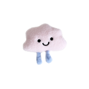 Mini nuage en peluche, jouet en peluche, coussin nuage, jouet en peluche mignon kawaii, cadeau pour enfants et bébés, tissu velboa doux - Product Image 1
