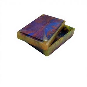 Caja de Joyería de Resina Artística, Moderna y de Lujo, Grabada, para Almacenamiento en la Sala de Estar - Product Image 1