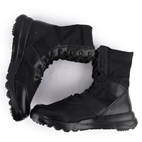 Bottes de randonnée confortables et souples pour hommes, améliorées, à lacets, montantes, tactiques, légères et respirantes pour l'extérieur