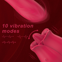 BESTMOON OEM App Control Sucer Masseur Poussée Vibration Isolation Jouet Sex Vibrateurs Rose En Forme De Produits De Sexe Femmes