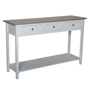 Huis Entree Kast Hout Frame 3 Laden Console Tafel