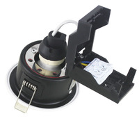 Ouvert arrière peut GU10 feu évalué Downlight I Can Fire évalué Downlight LED encastré plafond Twist Lock Spot Lights