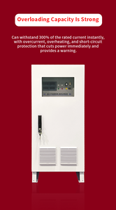 Convertisseur de fréquence triphasé 30 kVA 400 V 60 Hz entrée/sortie 200 V 400 Hz pour alimentation électrique aéroportuaire - Product Image 6