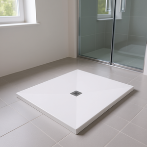 Plato de Ducha Bliss Quadro Line 70x70 cm Gris Claro - Product Image 3