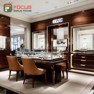 Modern Jewelry Retail Display System Polished Surface Jewelry Shop Jewelry Cabinet - Product Image 2