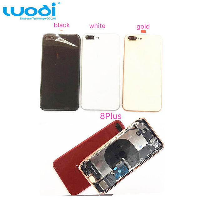 High Quality Back Cover Housing with Small Parts Assembly for iPhone 8 Plus