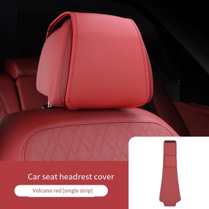 Housse d'appui-tête de siège de voiture housse de protection anti-salissure housse d'appui-tête intérieur de voiture décoration adaptée à la vente en gros de BMW - Product Image 4