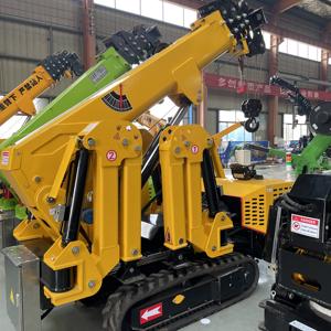 טוניטה מיני זחילה מנוף 3 טון יורו 5 ס העכביש 14 מ 'העכביש עם דלי סל גבר - Product Image 5