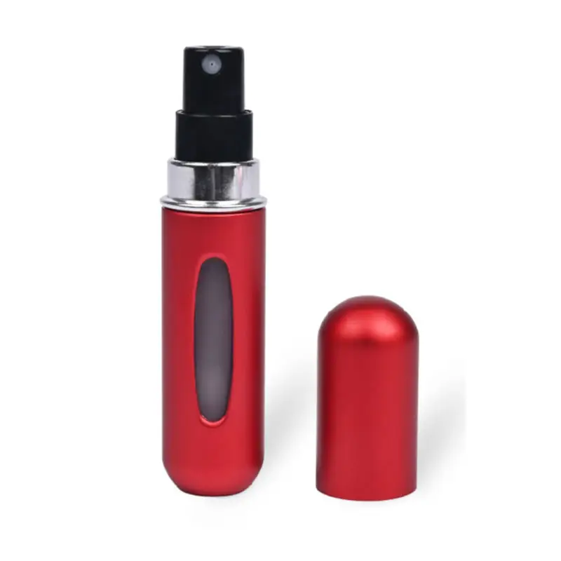 Empty 5ml Mini Bottom Refillable Aluminum Atomizer Travel Gift Cosmetic Perfume Spray Bottle