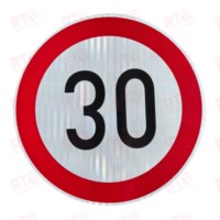 RTLITE Cadre standard australien personnalisé Avertissement réfléchissant de sécurité Panneaux de contrôle de la circulation routière Fil d'avertissement chante
