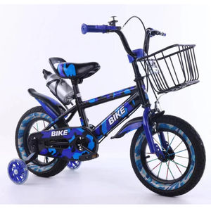 Factory Direct Cool Kids Bike pour garçons de 3 à 12 ans avec roues d'entraînement et garde-boue pour bouteilles - Product Image 3