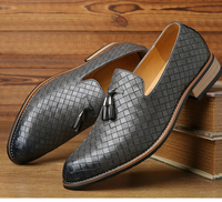 Chaussures habillées pour hommes en PU, style rétro et tendance, idéales pour le bureau et les occasions décontractées, modèle original à paillettes, très vendues en Chine