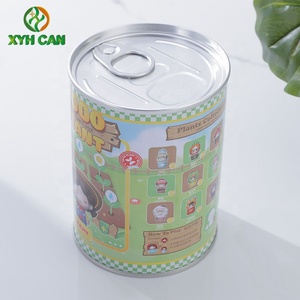 Boîtes en fer blanc vides personnalisées et écologiques Contenants métalliques ronds Emballage <span class=keywords><strong>de</strong></span> graines Jouets pour enfants Jeux Cartes Impression <span class=keywords><strong>de</strong></span> logo Utilisation alimentaire - Product Image 3